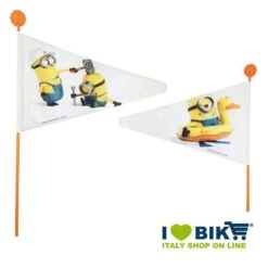Bandierina Ciclo Doppia Faccia Minion Online Shop