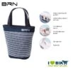 Borsa Bici BRN Sunbag Blu Con Righe Bianche -Shiknog Negozio borsa bici brn sunbag blu con righe bianche