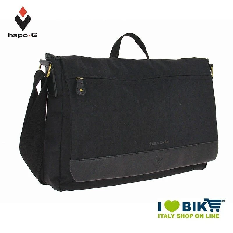 Borsa HAPO-G MESSENGER, Al Portapacchi, 9.5L, Nera 3 Borsa HAPO-G MESSENGER, Al Portapacchi, 9.5L, Nera