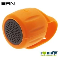 BRN Campanello Bici Elettronico Cicalino, Arancione