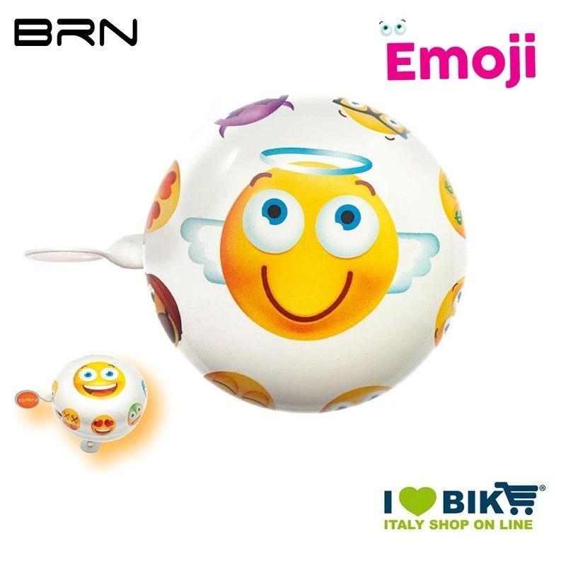 BRN Campanello Emoji Angioletto 58 Mm 3 BRN Campanello Emoji Angioletto 58 Mm