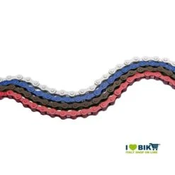 Catena Colorata 1 Velocità Blu Vendita On Line Catena Colorata Per Bicicletta Corsa Accessori Bici Catene