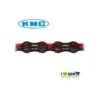 Catena KMC X11 SL 11 Velocità Nera / Rosso Online Store -Shiknog Negozio catena kmc x11 sl 11 velocita nera rosso bike stop