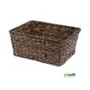 BRN Cesto Bici Rettangolare In Hyacinth Naturale, Cestino Bicicletta Intrecciato Shop On Line Accessori -Shiknog Negozio cesto bici rettangolare in hyacinth naturale
