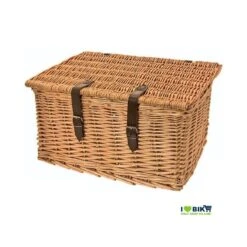 BRN Cesto Bici Vimini Baule Grande Naturale Con Coperchio Vendita On Line Biciclette