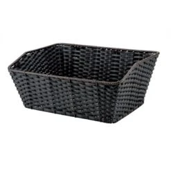 BRN Shop On Line Cestini Per Biciclette Cesto Vintage In Ecopelle Rettangolare Nero Negozio Accessori Ciclismo Prezzi