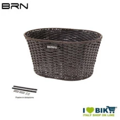BRN Shop On Line Cestini Per Biciclette Cesto Vintage In Ecopelle Tondo Nero Negozio Accessori Ciclismo Prezzi -Shiknog Negozio cesto in ecopelle tondo nero 2