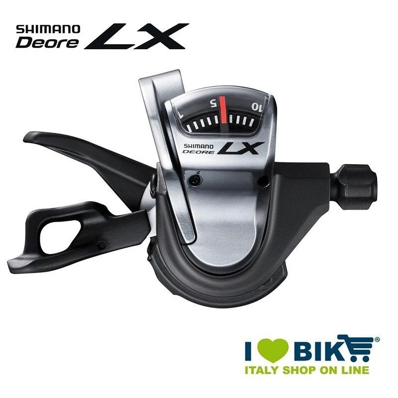 Comando Cambio Shimano Deore LX SL-T 670 Silver 10v DX Bike Shop 3 Comando Cambio Shimano Deore LX SL-T 670 Silver 10v DX Bike Shop