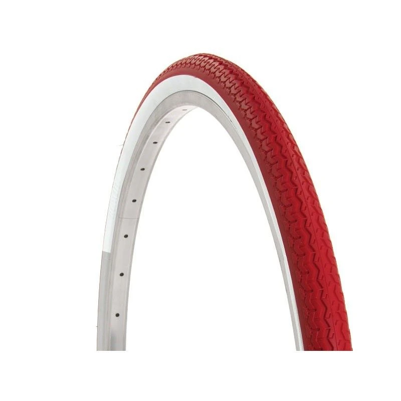 BRN Copertura Bici Donna 26x1.3/8 Bianco/Rosso Online Store 3 BRN Copertura Bici Donna 26x1.3/8 Bianco/Rosso Online Store