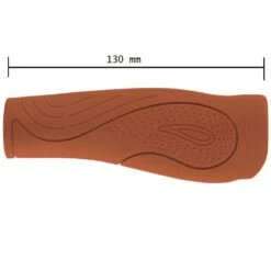 Manopole Bici Palmari Comfort Marrone Online Shop -Shiknog Negozio coppia manopole bicicletta palmari comfort marrone vendita online 1