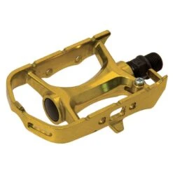 Vendita On Line Coppia Pedali Coppia Pedali Urban Mtb/Corsa/Fixed In Alluminio Giallo Negozio Accessori Bicicletta Shop Prezzi