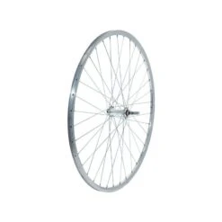 Coppia Ruote Corsa Retrò Alluminio Cromato 28 Bici Shop