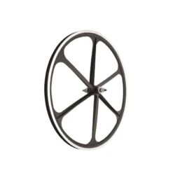 Coppia Ruote Fixed In Lega, Profilo 30mm A 6 Braccia, Colore Nero Vendita Accessori Scatto Fisso On Line