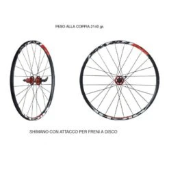 Coppia Ruote Miche Da Mtb XM 40.4 DB Per Shimano 8-9 V Vendita On Line Ricambi Accessori Per Bici Ruote Shop Prezzi