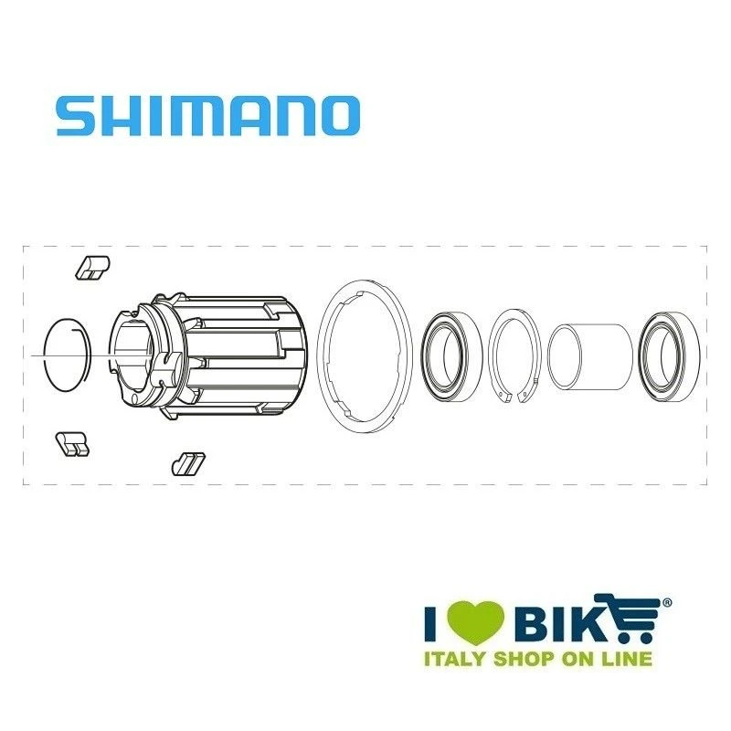 Corpetto Ruota Libera SHIMANO 9/11v FH-BUU015X1 Per Bici Online Shop 3 Corpetto Ruota Libera SHIMANO 9/11v FH-BUU015X1 Per Bici Online Shop