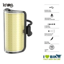KNOG Fanale Anteriore 330 Lumens Cobber Mid Con Ricarica Usb