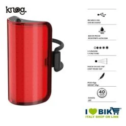 KNOG Fanale Posteriore 150 Lumens Cobber Mid Con Ricarica Usb