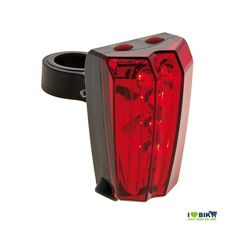 Fanale Posteriore Con 5 Laser Security Shield E 2 Led Rossi Batt Incluse Accessori Bici 3 Fanale Posteriore Con 5 Laser Security Shield E 2 Led Rossi Batt Incluse Accessori Bici