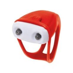 Shop On Line Vendita Fanalino BRN Silicone Pongo Posteriore Rosso Batterie Incluse Negozio Shop Biciclette