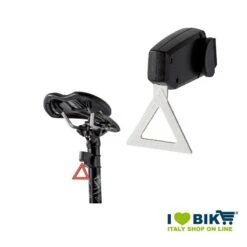 Fanalino Posteriore "Triangle" Con Led COB A Luce Rossa, Con Ricarica Usb, 2019