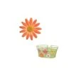 BRN Fiore Margherita Piccola Arancione Per Cestino Bicicletta Ornamenti E Decorazioni Fiori Per Bici Cesti Vendita -Shiknog Negozio fiore margherita piccola arancione