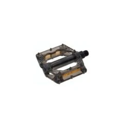 Vendita On Line Coppia Pedali Fixed/Bmx In Plastica Con Perno Grosso 9/16” Neri Trasparent Negozio Accessori Bicicletta Shop Pre