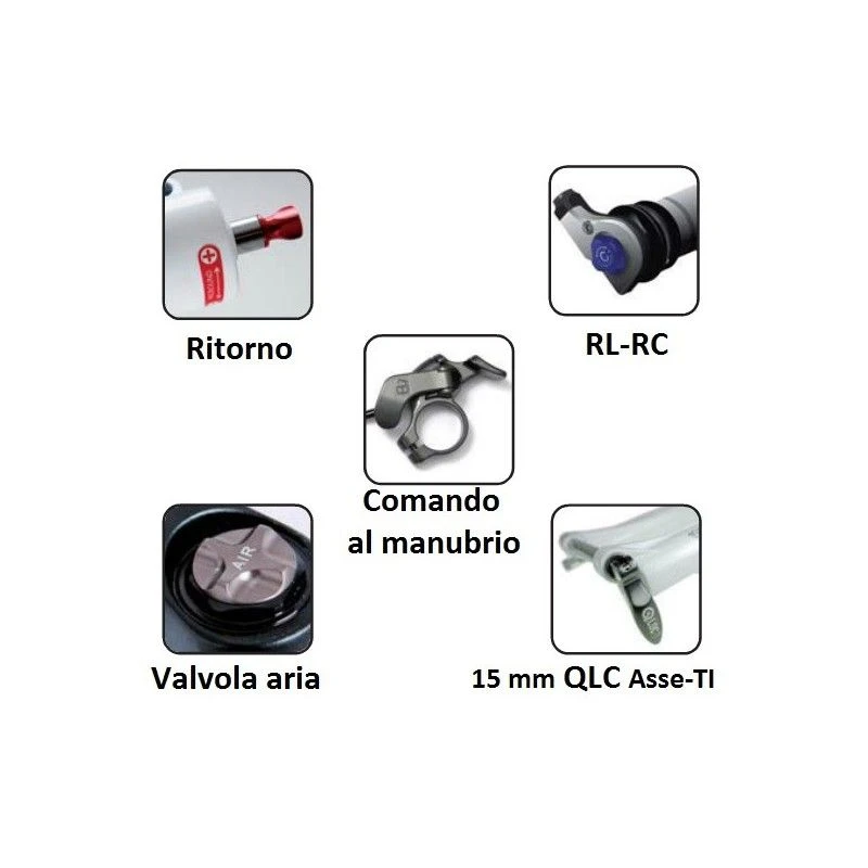 Forcella AXON Werx RC RL-RC 15QLC-Ti 27,5" 1.5-1 1/8 Bike Shop 4 Forcella AXON Werx RC RL-RC 15QLC-Ti 27,5" 1.5-1 1/8 Bike Shop - immagine 2