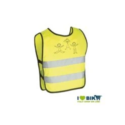Gilet Per Bicicletta Rinfrangente Giallo Kids Taglia XXS Online Shop