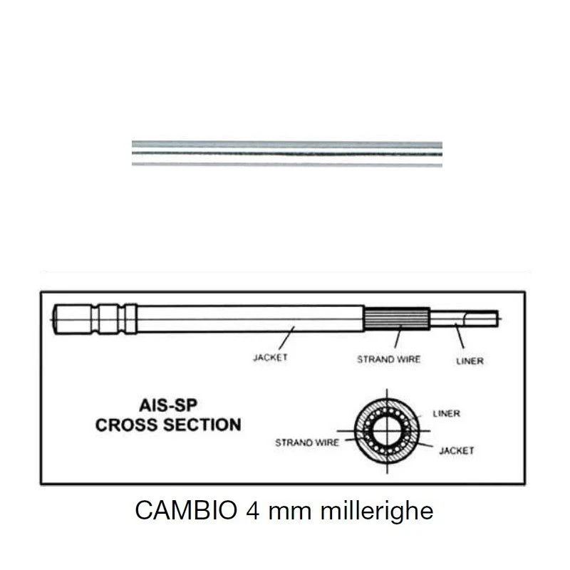 Guaina Cambio 4 Mm Con Teflon Tipo Millerighe Bianca Per Bicicletta Vendita On Line Freni Bici E Ricambi Freno 3 Guaina Cambio 4 Mm Con Teflon Tipo Millerighe Bianca Per Bicicletta Vendita On Line Freni Bici E Ricambi Freno