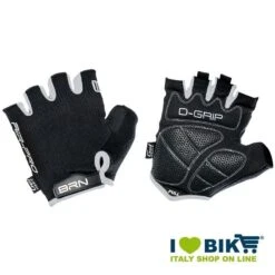 Guanti Ciclo BRN Air Pro Nero/bianco Negozio Accessori Ciclismo