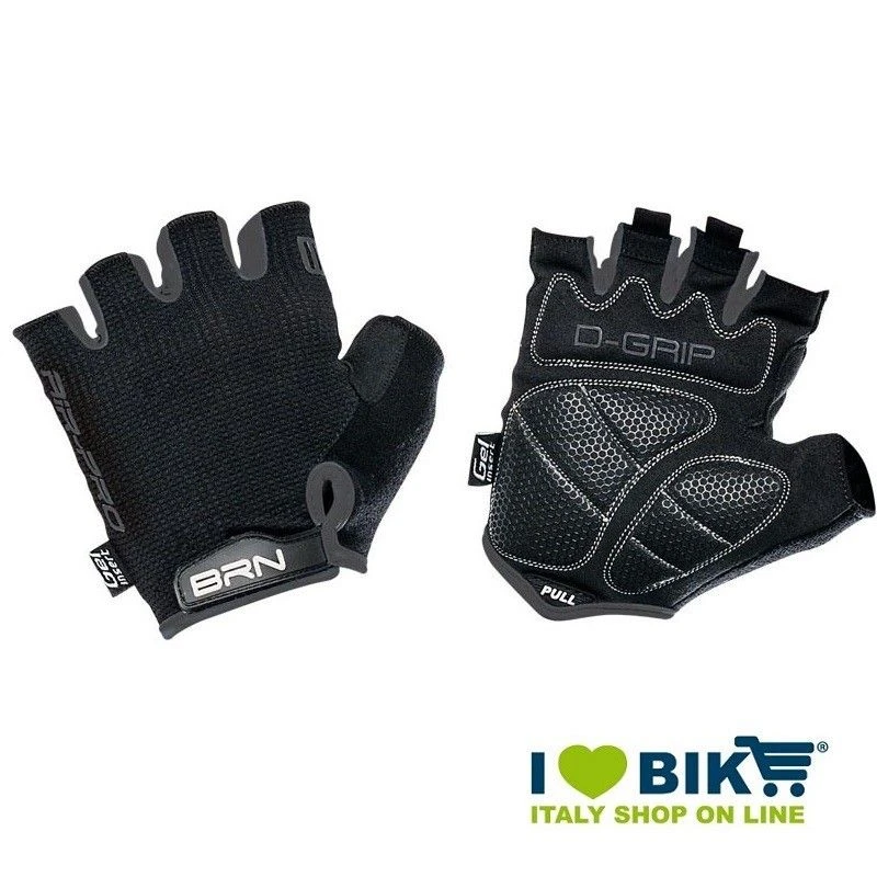 Guanti Ciclo BRN Air Pro Nero/grigio Negozio Accessori Ciclismo 3 Guanti Ciclo BRN Air Pro Nero/grigio Negozio Accessori Ciclismo