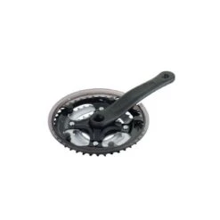 Guarnitura In Alluminio Nera Mtb 24/34/42 (Dx + Sx) Bicicletta Vendita Accessori Bici E Ciclismo
