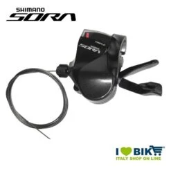 Vendita Online Leva Cambio Shimano Per Flatbar SL-R3030 3-vel., Sinistro, 1800mm