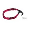 Lucchetto A Catena Blindo 80 Cm X 6 Mm Maglia Tonda In Tessuto Rosso Negozio Shop Accessori Bici