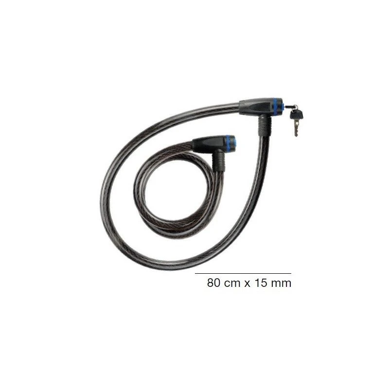 Lucchetto Biciclette Cavo MAXI 80 Cm Negozio Shop Accessori Bici 3 Lucchetto Biciclette Cavo MAXI 80 Cm Negozio Shop Accessori Bici