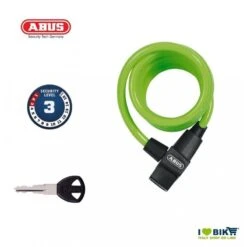 Lucchetto Bicicletta A Spirale ABUS 590 KID Verde