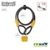 Lucchetto Cavo 120cmx8mmx10mm OnGuard Neon Bull, Arancio Fluo -Shiknog Negozio lucchetto cavo 120cmx8mmx10mm onguard neon bull arancio fluo shop