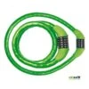 Lucchetto A Pitone Doppio Blindo Trendy Combinazione Verde Accessori Bici Online -Shiknog Negozio lucchetto combinazione 90 cm x 18 mm verde