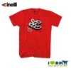 Maglietta Cinelli Mike Giant, Maniche Corte, In Cotone, Rossa 2 Maglietta Cinelli Mike Giant, Maniche Corte, In Cotone, Rossa -Shiknog Negozio maglietta cinelli mike giant maniche corte in cotone rossa