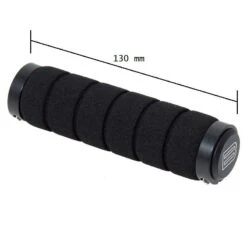 BRN Coppia Manopole Bici Pro Groove Anelli Neri Bike Shop -Shiknog Negozio manopole bici pro groove anelli neri online shop 1