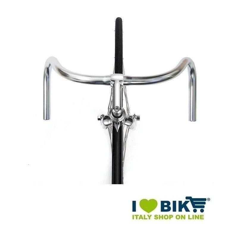 Manubrio Bici Fixed Retrò Silver.vendita Manubrio Vintage Fixed Bike Shop 5 Manubrio Bici Fixed Retrò Silver.vendita Manubrio Vintage Fixed Bike Shop - immagine 3