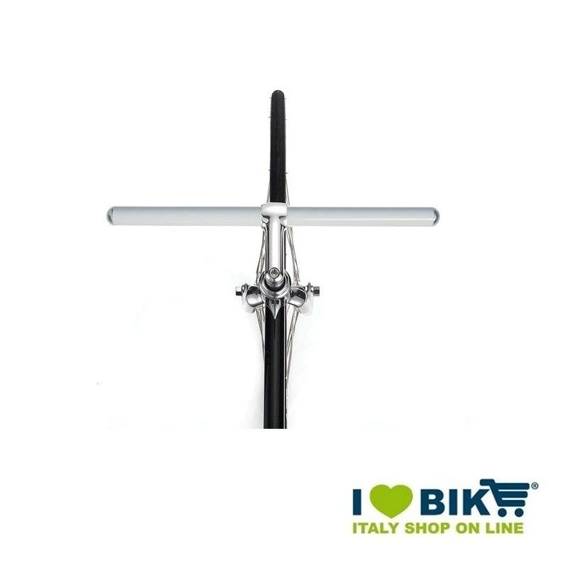 BRN Manubrio Bici Flat In Alluminio Bianco Online Shop 5 BRN Manubrio Bici Flat In Alluminio Bianco Online Shop - immagine 3