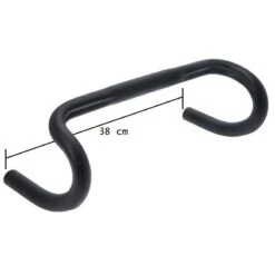 Manubrio Bici Baby Racing Nero 38 Cm Shop Online -Shiknog Negozio manubrio ciclo corsa baby racing nero 38 cm vendita online 1