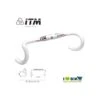 Manubrio Corsa ITM Alcor 80 Wing WHT 440 Mm Bike Shop -Shiknog Negozio manubrio corsa itm alcor 80 wing wht 440 mm online shop