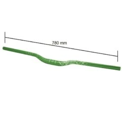 Manubrio In Alluminio Wag Over Size 31, 8mm Anodizzato Verde Bici Vendita On Line Accessori Bicicletta E Componenti Ciclismo -Shiknog Negozio manubrio in alluminio wag over size 31 8mm anodizzato verde 1