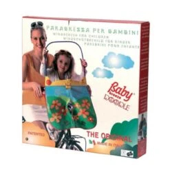 Vendita On Line Parabrezza Per Seggiolino Bici Per Bambini Negozio Acessori Biciclette Parabrezza Bimbo Biondi Doodle