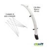 Parafanghi ABS Con Attacchi “Cobra” 28 City-Bike Bianco Per Bicicletta Vendita On Line Accessori E Parafanghi Per Bici Di Ogni M -Shiknog Negozio parafanghi abs con attacchi cobra 28 city bike bianco