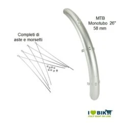 Parafanghi ABS Con Attacchi “Cristina” 26 Mtb Per Bicicletta Vendita On Line Accessori E Parafanghi Per Bici Di Ogni Modello