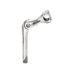 BRN Vendita On Line Attaco ManubrioPiantone In Alluminio Registrabile Eco, Estens. 100 Mm, ø 22 Mm, H 180 Mm Silver Prezzi