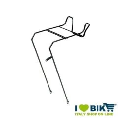 Portacesto Con Portafanale Laterale 20 Nero Per Bici Online Store